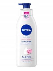 Nivea Telov mlieko 500ml 5in1 Hydrating Argan oil & Rose PUMPA
