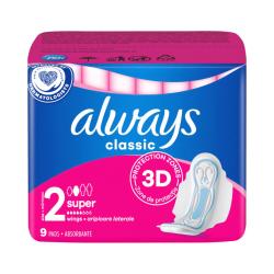 Always vloky Classic  9ks Maxi