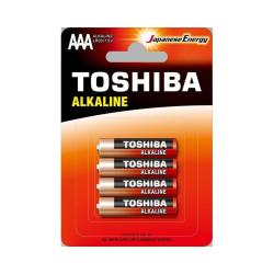 Toshiba Alkaline AAA 4ks Blister