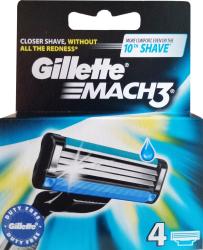 Gillette nhrady Mach3 4ks  (papierov obal)