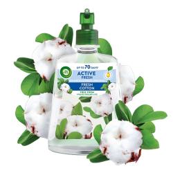 Air Wick Active Fresh npl 228ml Sviea bavlna