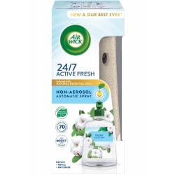 Air Wick Active Fresh difzor + npl 228ml Bielize a biela orchidea