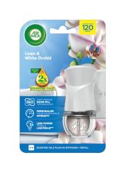 Air Wick Electric Strojek + 19ml Bielize a biela orchidea