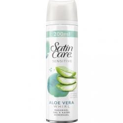 Gillette Gel SATIN CARE 200ml Sensitive Skin Aloe Vera EXP 7/25