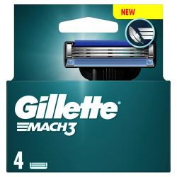 Gillette nhrady Mach3 4ks NEW