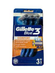 Gillette Jednorzov strojek Blue3 3ks Confort