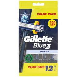 Gillette Jednorzov strojek Blue3 12ks Smooth