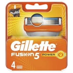 Gillette nhrady Fusion5 Power 4ks (obal Plastic)(et)