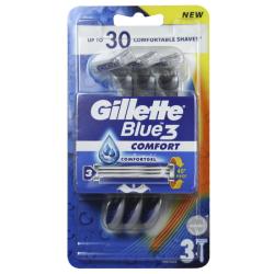 Gillette Jednorzov strojek Blue3 3ks Comfort