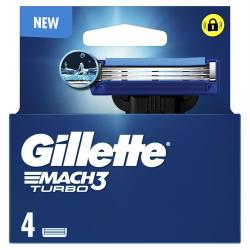 Gillette nhrady Mach3 Turbo 4ks