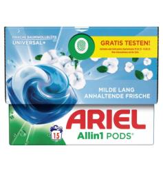 Ariel kapsule 15ks All in1 Universal+ Mild