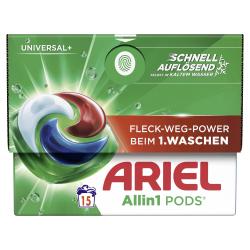 Ariel kapsule 15ks All in1 Universal+