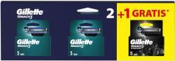 Gillette nhrady Mach3 5ks + 5ks + 5ks Charcoal