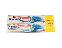 Aquafresh Zubn pasta 2x75ml Fresh Mint