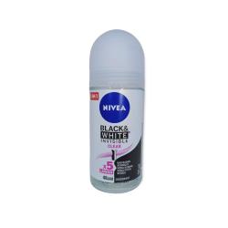 Nivea Roll-on Women 50ml B&W Invisible  Clear (Indonesia)