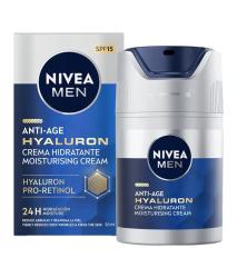 Nivea krm na Tvr MEN 50ml Hyaluron SPF 15