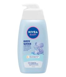 Nivea Baby SG 450ml Jemn