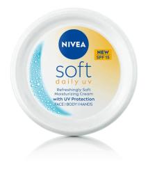 Nivea krm Soft kelmok 100ml Denn s UV ochranou SPF 15