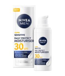 Nivea krm na Tvr MEN 50ml Denn Sensitive SPF 30