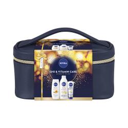 Kazeta: NIVEA W TM Q10 s Vit.C 400ml+SG Apricot 250ml+Krm na ruky Anti Age Q10 100ml