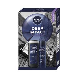 Kazeta: NIVEA M AP Sprej Deep 150ml+SG Deep 250ml